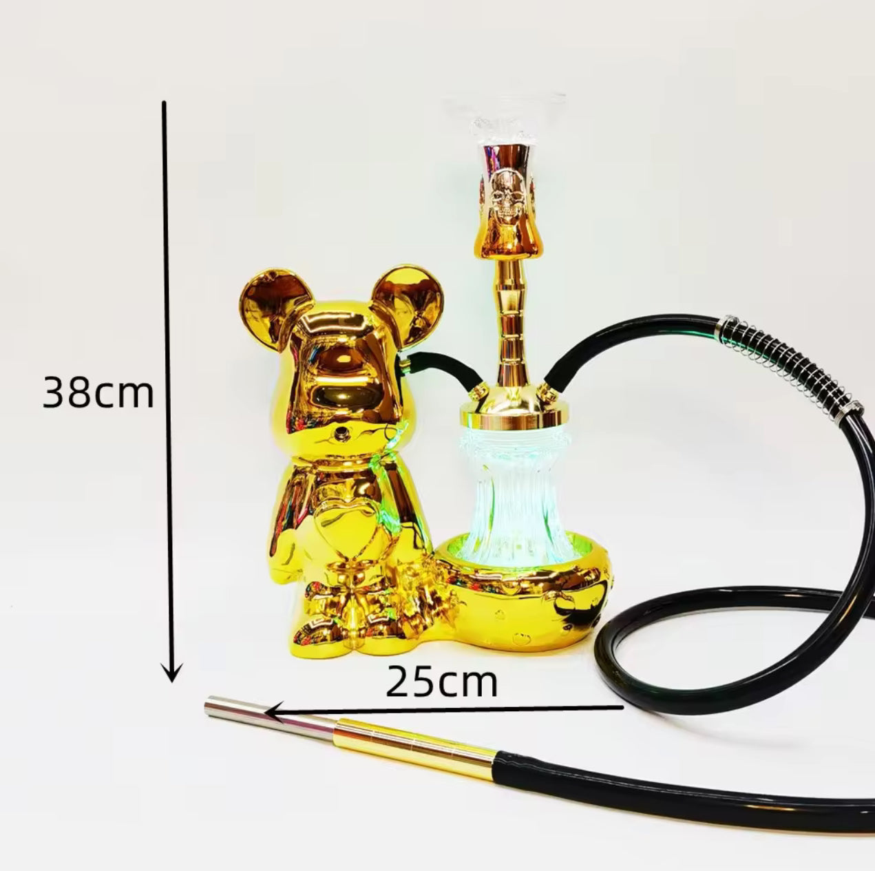 Luxury Beer Hookah with Led Lights