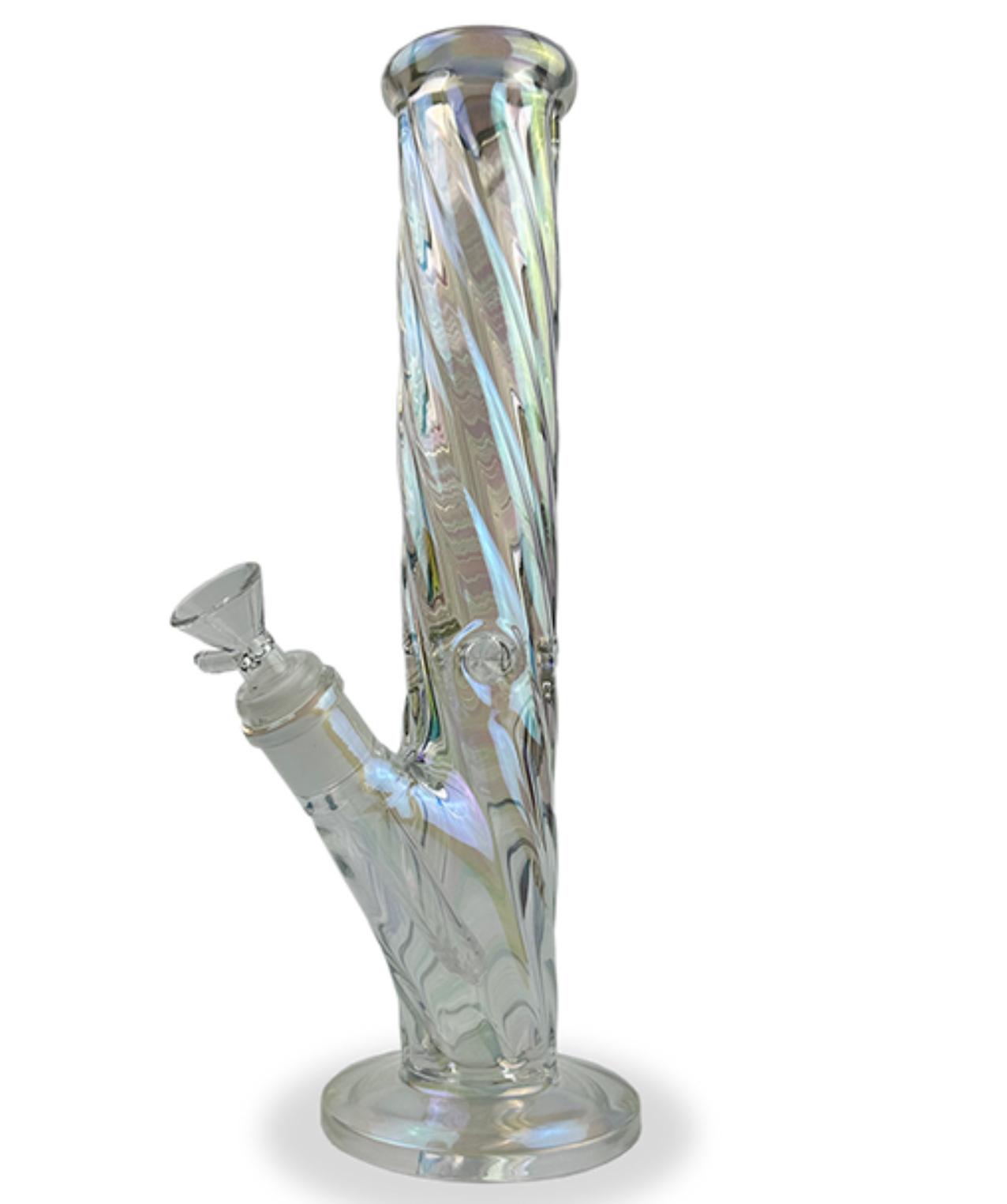 Twisted Straight Tube Bong