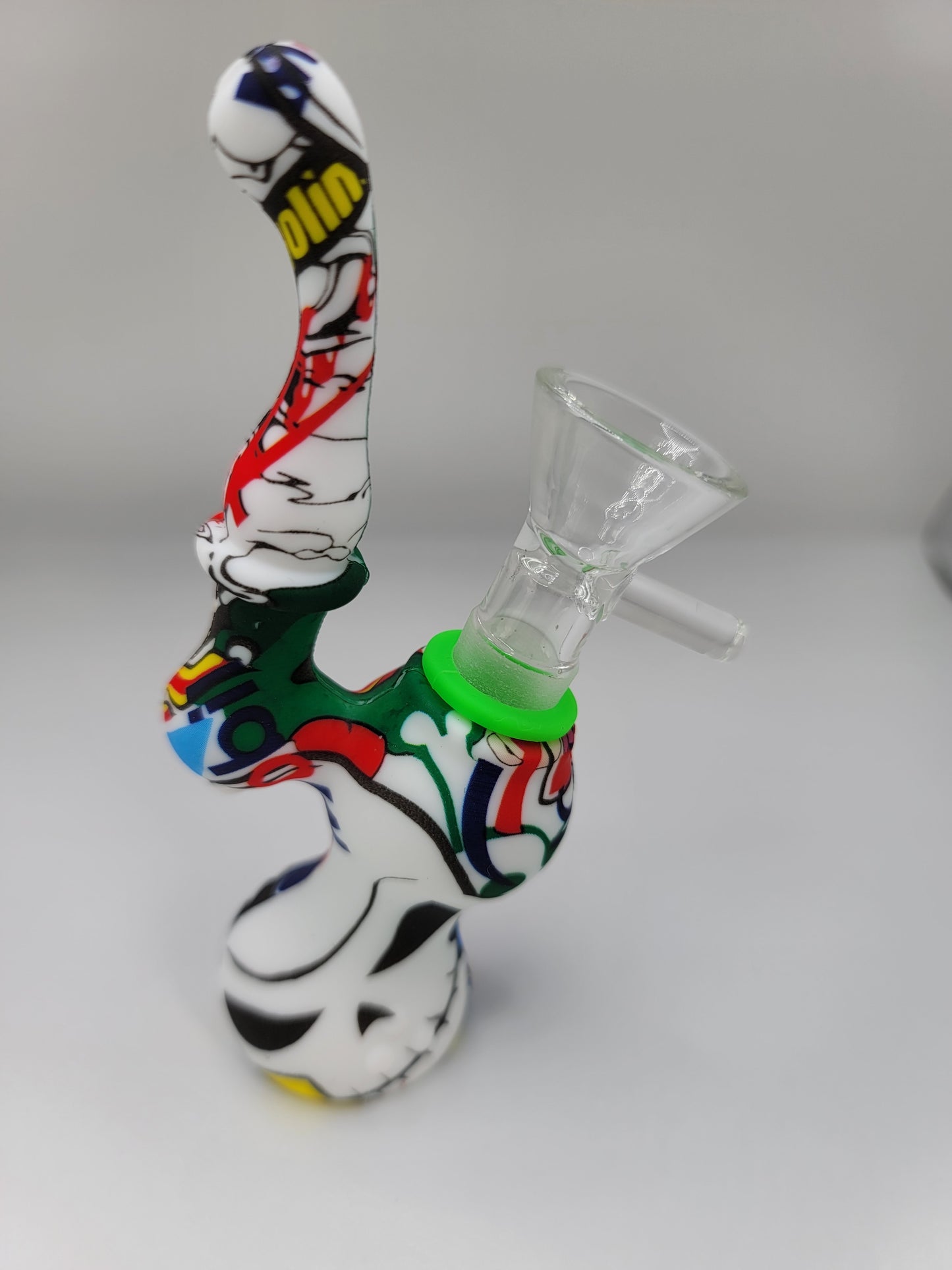 Mini Silcone Smoking Hookah Bong Pipe Kit