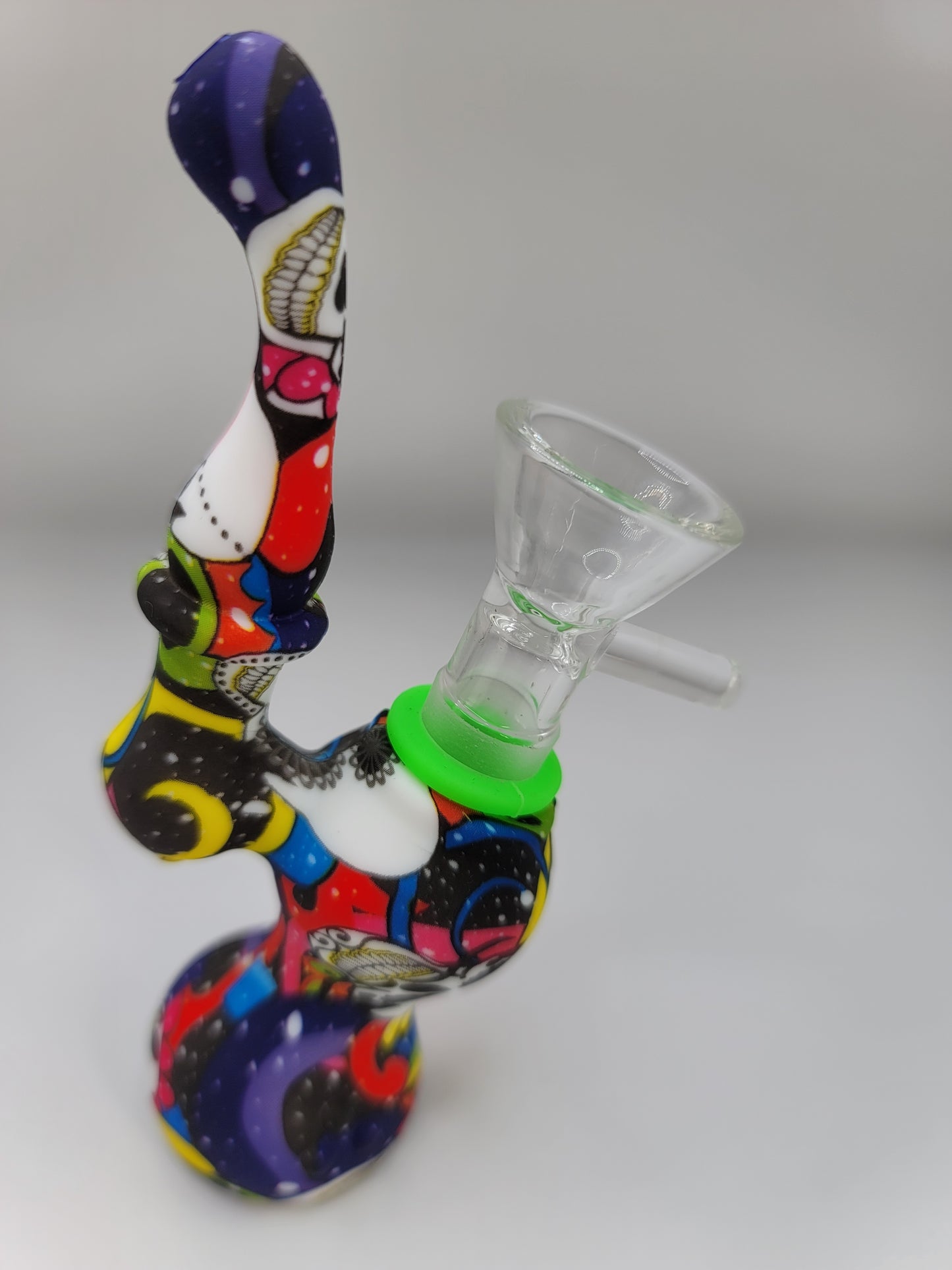 Mini Silcone Smoking Hookah Bong Pipe Kit