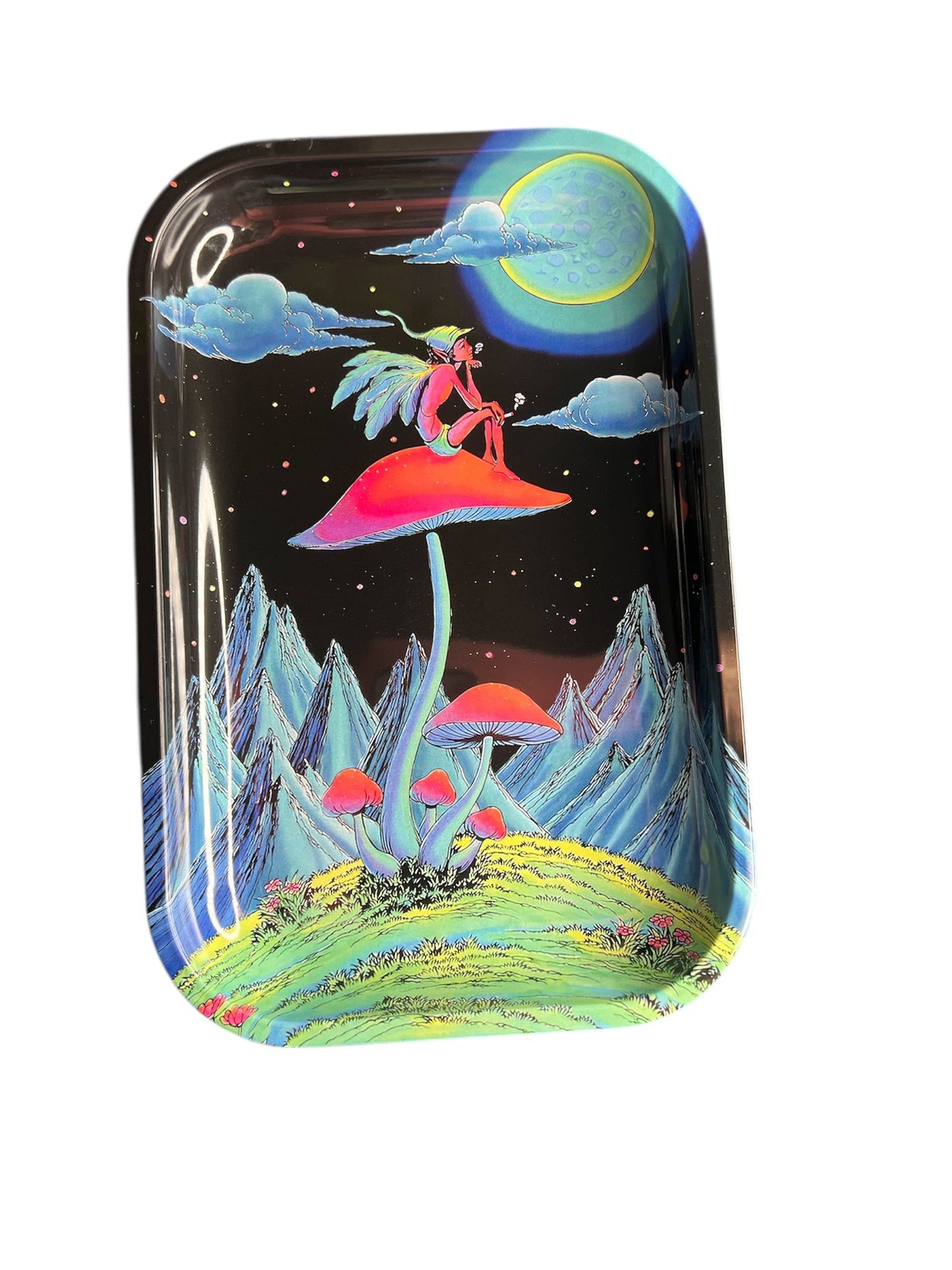 Mushroom heaven smoke tray