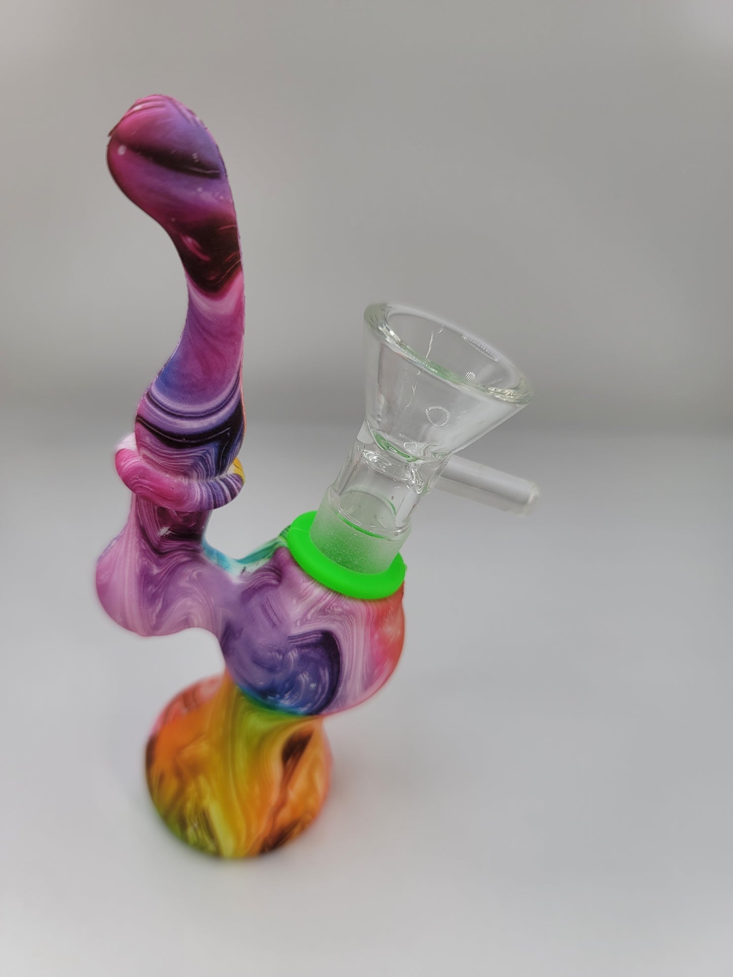Mini Silcone Smoking Hookah Bong Pipe Kit