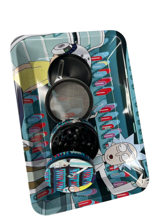Cartoon rolling trays set