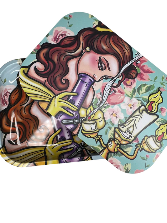 The Puff Tray & grinder set